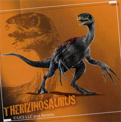 No.04　THERIZINOSAURUS テリジノサウルス　表