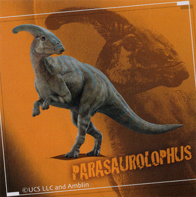 No.07　PARASAUROLOPHUS パラサウロロフス　表