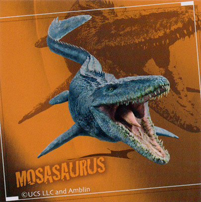 No.08　MOSASAURUS モササウルス　表