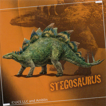 No.11　STEGOSAURUS ステゴサウルス　表